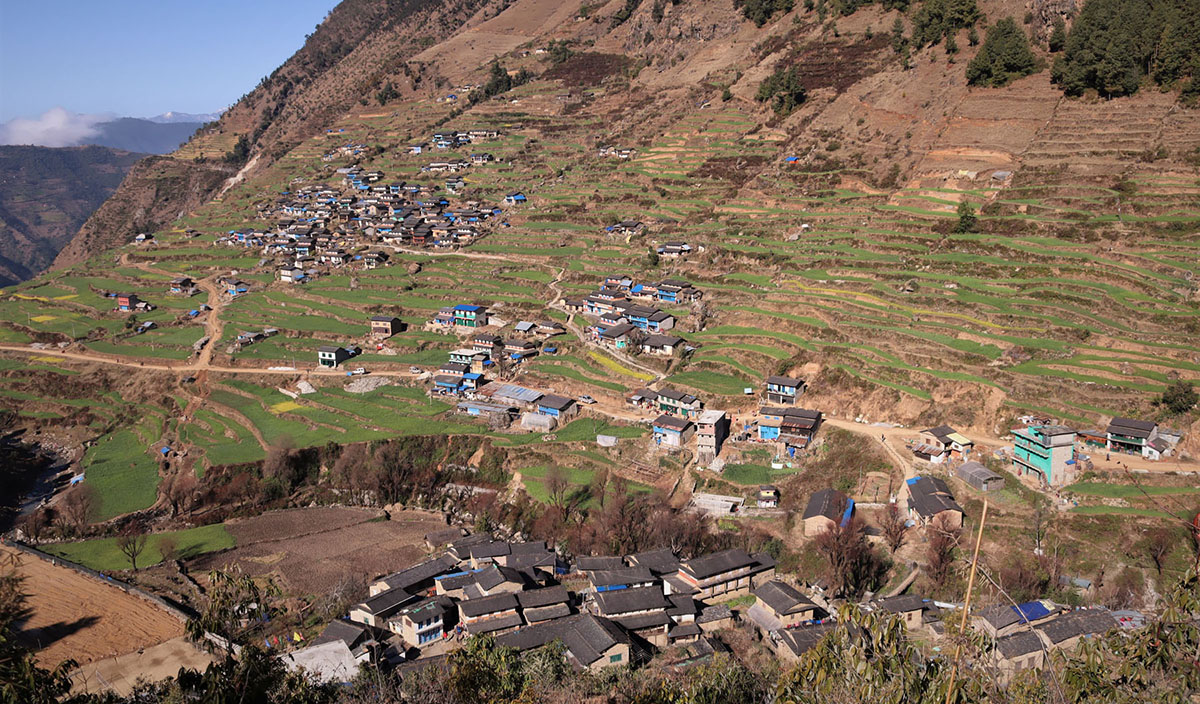 बागलुङकाे तमान गाउँ