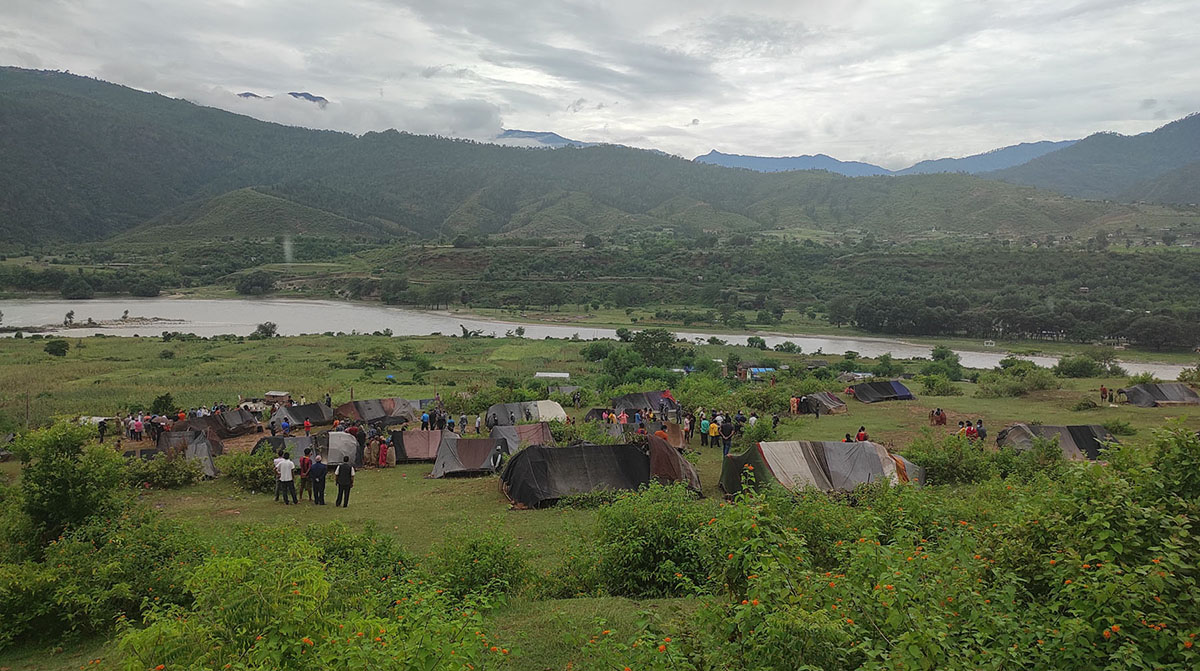 सल्यानकाे घाटगाउँस्थित राउटे बस्ती