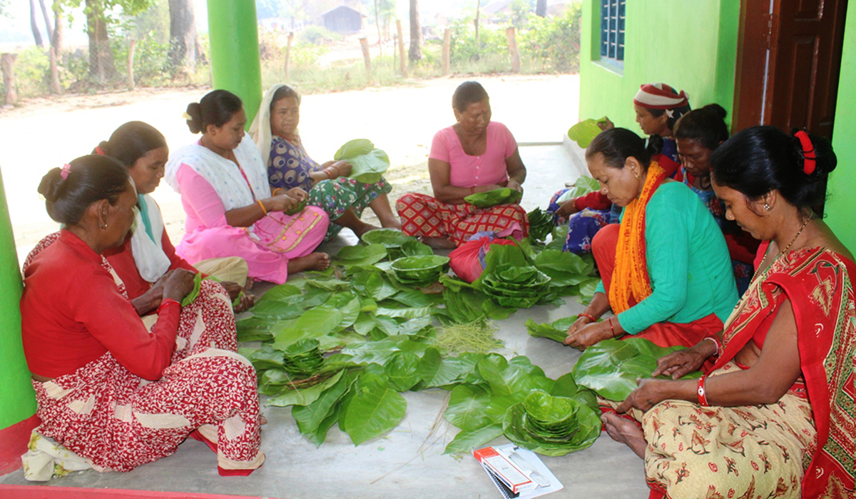 दुना टपरी बनाउने तालिम