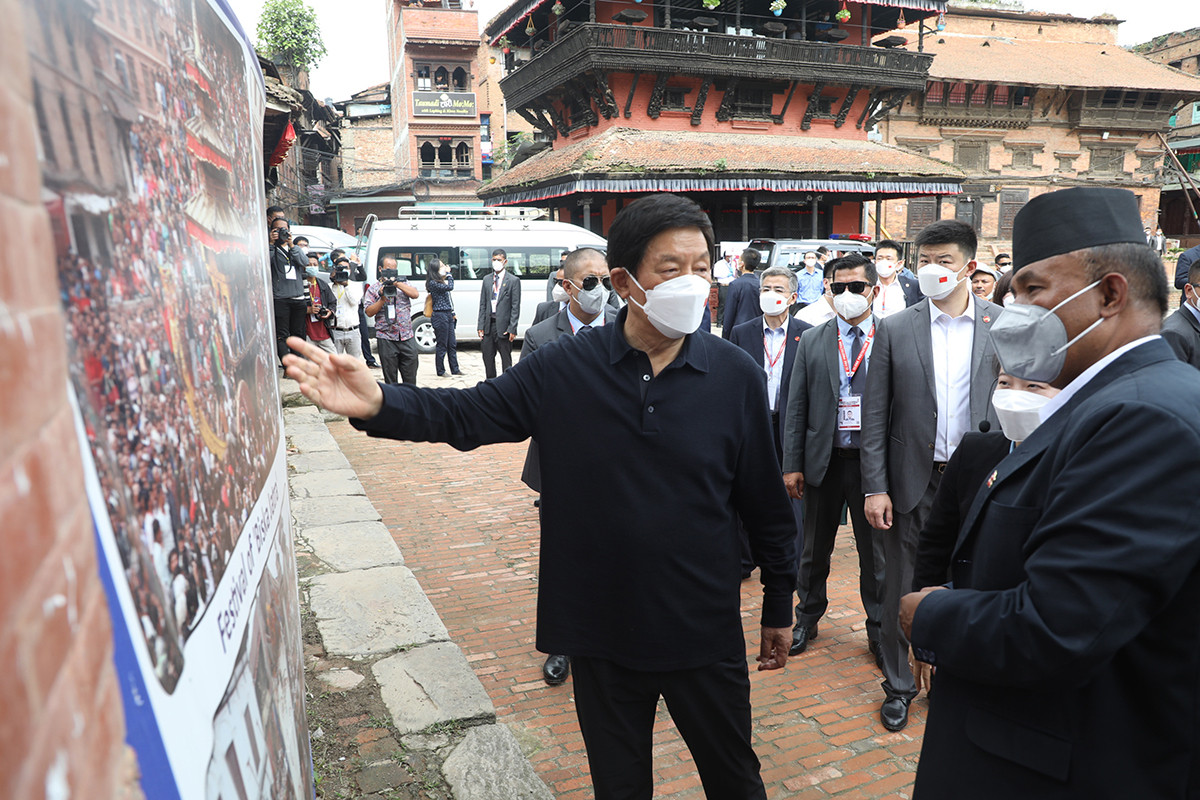 ‘नेपाली कलासंस्कृति चिनियाँ कलासंस्कृतिसँग मिल्दोजुल्दो : चिनियाँ नेता ली चान्शु