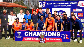 त्रिदेशीय टी–२० आई श्रृंखला : खराब बलिङसँगै नेपाल उपाधि जित्न असफल