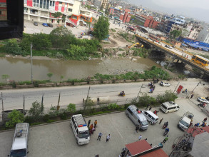 नयाँ बसपार्क बाहिरका सबै टिकट काउण्टर हटाइयाे