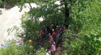 मर्स्याङ्दी बस दुर्घटना अपडेट : १४ जनाको मृत्यु, १६ घाइतेको उद्धार