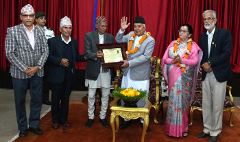 मुलुकले दिएको जिम्मेवारी पूरा गर्न कुनै कसर बाँकी राख्ने छैन : राष्ट्रपति