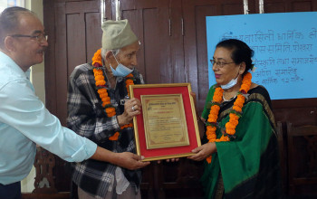 हेमदेवी धर्म संस्कृति तथा समाजसेवा पुरस्कार दुर्गा घिमिरेलाई