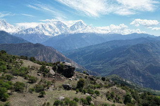 अन्नपूर्ण र निलगिरी हिमाल