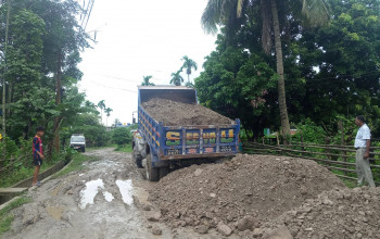 तानसेनमा 'एक वडा एक किलोमिटर सडक कालोपत्रे' अभियान