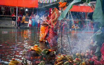 छठपर्व विधिवतरुपमा शुरु, आज ‘नहाय–खाय’