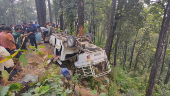 नवलपरासीकाे कावासोतीमा जीप दुर्घटना : दुई जनाको मृत्यु, २८ जना घाइते