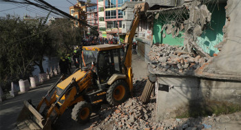 धोबीखोला किनारको सार्वजनिक जग्गा खोजीमा काठमाडाैं महानगर