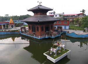 पूर्वकाे पशुपतिनाथ 'जलेश्वरधाममा' ब्रह्माण्ड महापुराण कथा वाचन हुँदै