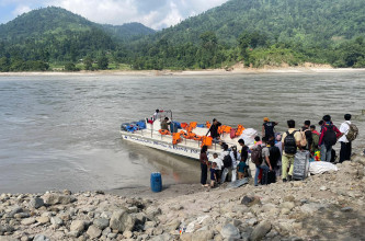 सप्तकोसीमा ‘जेटबोट’ पुनः सञ्चालनमा