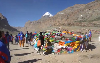 मानसरोवर कैलाशको दर्शन गर्न हुम्लाको लिमी लाप्चामा पर्यटक भित्रिने क्रम बढ्दै