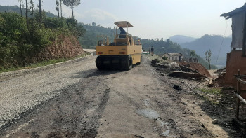 राष्ट्रिय गौरवको आयोजना मध्यपहाडी लोकमार्ग निर्माण कार्य अलपत्र