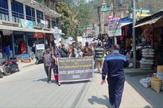 मेलम्ची बाढी प्रभावितहरू आन्दोलित, माग पूरा नभएसम्म आन्दोलन नरोक्ने चेतावनी