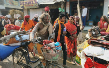 मधेसको बहुचर्चित १५ दिने मिथिला परिक्रम महोत्तरीको मट्टिहानीमा आइपुग्यो (फोटोफिचर) 