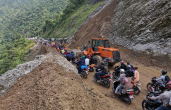 नारायणगढ–मुग्लिन सडकखण्ड एकतर्फी सञ्चालनमा