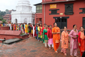 शिवजी खुशी पार्न भक्तजनकाे रमझम शुरू